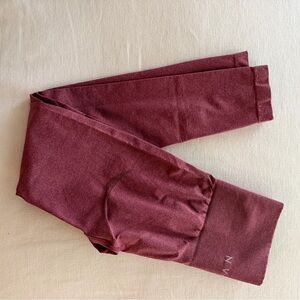NVGTN Women's Burgundy Leggings